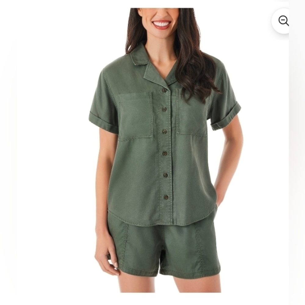 Member's Mark Women's Tencel Camp Shirt